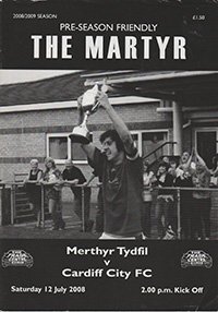 Merthyr Tydfil v Cardiff City 12-Jul-2008