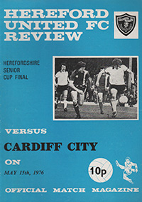 Hereford United v Cardiff City 15-May-1976