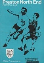 Preston North End v Cardiff City 20-Apr-1970