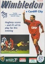 Wimbledon v Cardiff City 21-Sep-1999