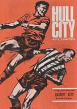 Hull City v Cardiff City 27-Oct-1967