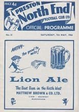 Preston North End v Cardiff City 07-May-1966