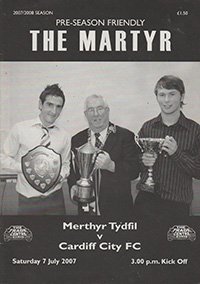 Merthyr Tydfil v Cardiff City 07-Jul-2007