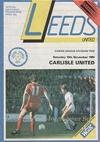 Leeds United v Carlisle United 10-Nov-1984