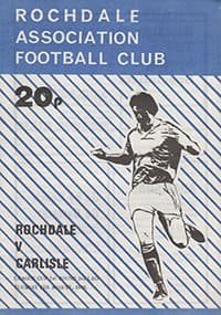 Rochdale v Carlisle United 12-Aug-1980