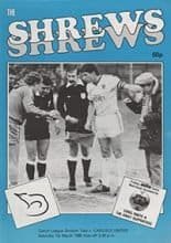 Shrewsbury Town v Carlisle United 01-Mar-1986