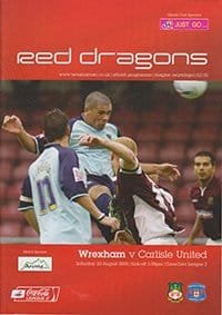 Wrexham v Carlisle United 20-Aug-2005