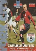 York City v Carlisle United 04-Feb-1997