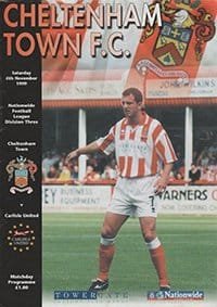 Cheltenham Town v Carlisle United 06-Nov-1999
