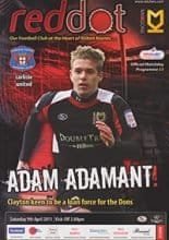 Milton Keynes Dons v Carlisle United 09-Apr-2011