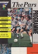 Dunfermline Athletic v Glasgow Celtic 13-Oct-1990
