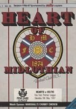 Heart of Midlothian v Glasgow Celtic 09-May-1987