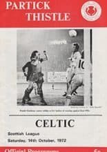Partick Thistle v Falkirk 30-Sep-1972