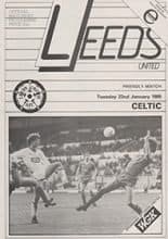 Leeds United v Glasgow Celtic 22-Jan-1985