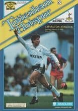 Tottenham Hotspur v Charlton Athletic 10-Mar-1990