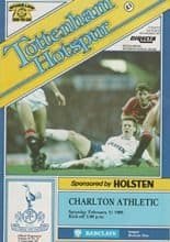 Tottenham Hotspur v Charlton Athletic 11-Feb-1989