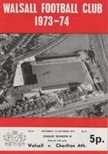 Walsall v Charlton Athletic 13-Oct-1973