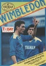 Wimbledon v Charlton Athletic 15-Feb-1987
