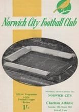Norwich City v Charlton Athletic 15-Mar-1969