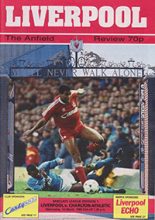 Liverpool v Charlton Athletic 01-Mar-1989
