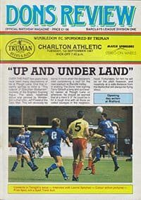 Wimbledon v Charlton Athletic 01-Sep-1987