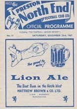 Preston North End v Charlton Athletic 23-Dec-1967