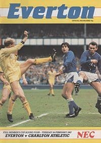 Everton v Charlton Athletic 24-Feb-1987