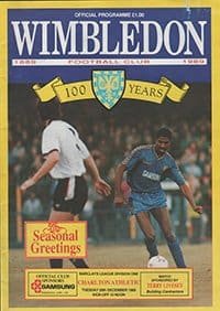 Wimbledon v Charlton Athletic 26-Dec-1989