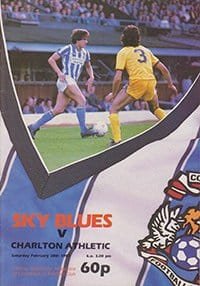 Coventry City v Charlton Athletic 28-Feb-1987