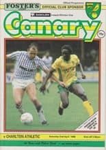 Norwich City v Charlton Athletic 02-Apr-1988