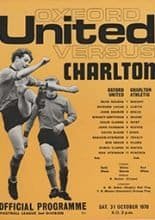 Oxford United v Charlton Athletic 31-Oct-1970