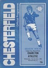 Chesterfield v Charlton Athletic 04-Oct-1978