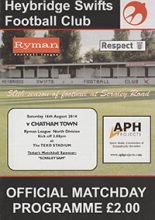 Heybridge Swifts v Chatham Town 16-Aug-2014