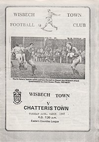 Wisbech Town v Chatteris Town 24-Mar-1987