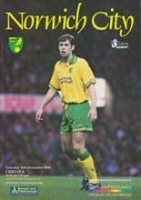 Norwich City v Chelsea 10-Dec-1994