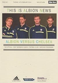 West Bromwich Albion v Chelsea 11-Feb-2014