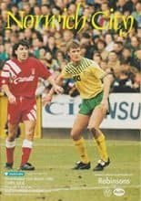 Norwich City v Chelsea 11-Mar-1992
