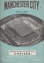 Manchester City v Chelsea 14-Nov-1959