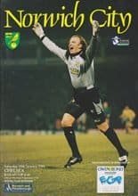 Norwich City v Chelsea 15-Jan-1994