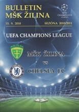 MSK Zilina v Chelsea 15-Sep-2010