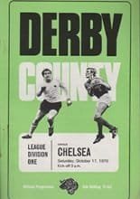 Derby County v Chelsea 17-Oct-1970