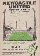 Newcastle United v Chelsea 23-Mar-1963