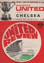 Manchester United v Chelsea 28-Oct-1970