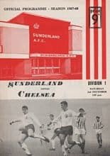 Sunderland v Chelsea 02-Dec-1967