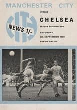 Manchester City v Chelsea 06-Sep-1969