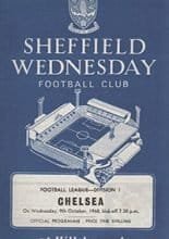 Sheffield Wednesday v Chelsea 09-Oct-1968