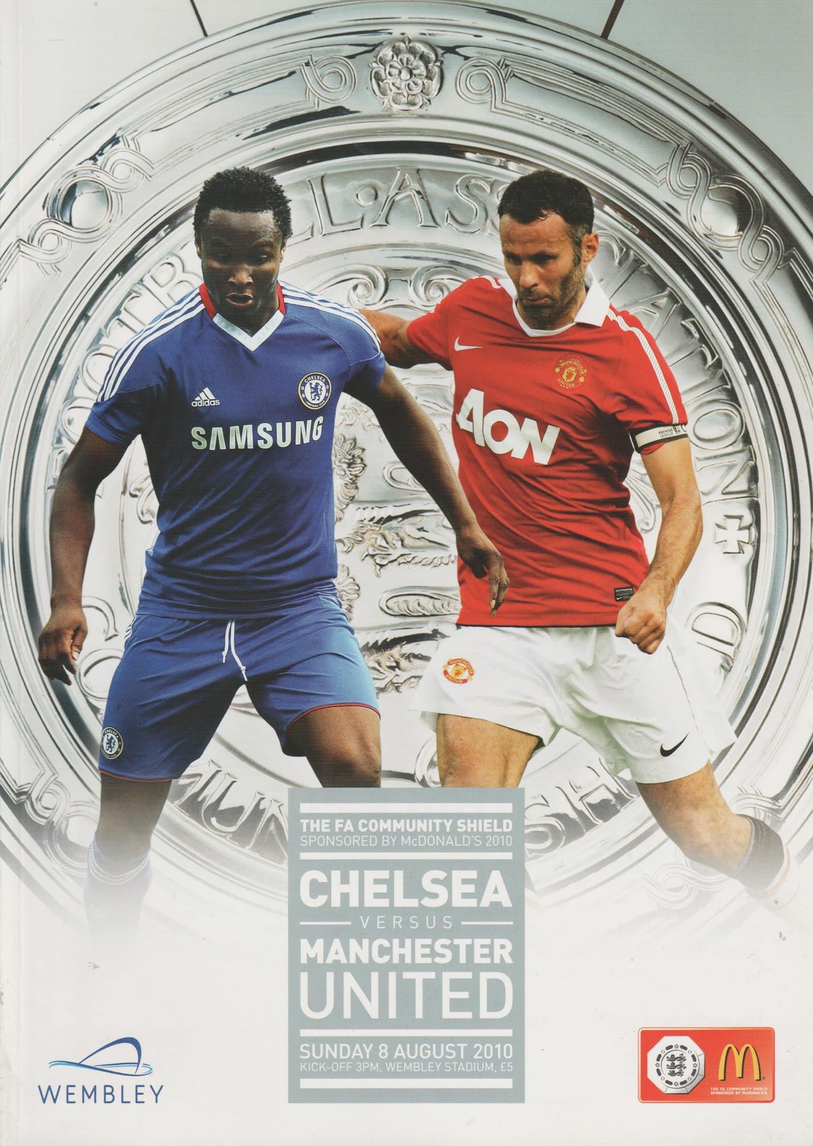 Chelsea v Manchester United 08-Aug-2010