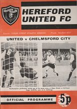 Hereford United v Chelmsford City 22-Dec-1971