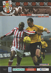 Lincoln City v Cheltenham Town 13-Jan-2004