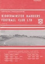 Kidderminster Harriers v Cheltenham Town 15-Jan-1975